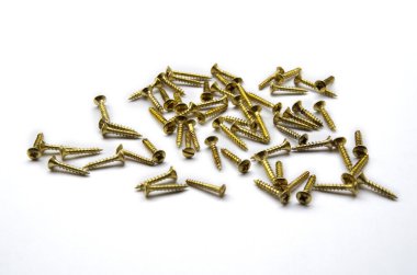 Philips Crosshead ile sarı pirinç vidalar