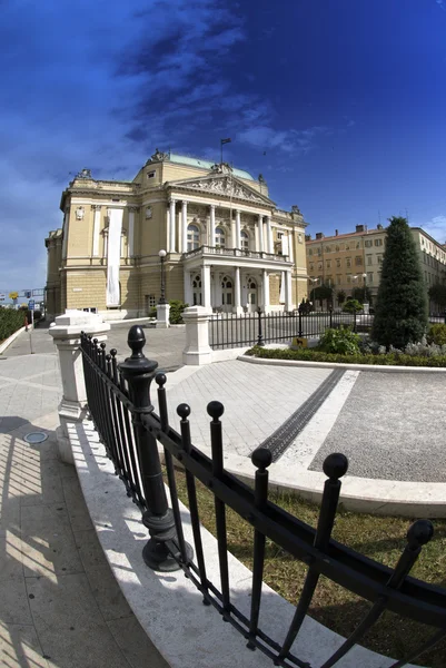 The Theatre Building in Rijeka,Croatia — Stock Photo, Image