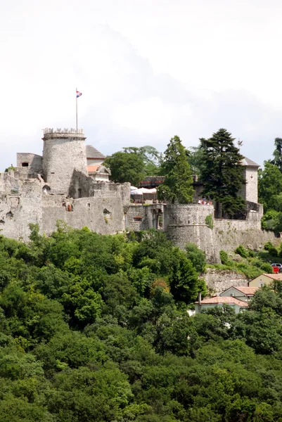 Castelo de Trsat em Rijeka Croácia - Gradina — Fotografia de Stock