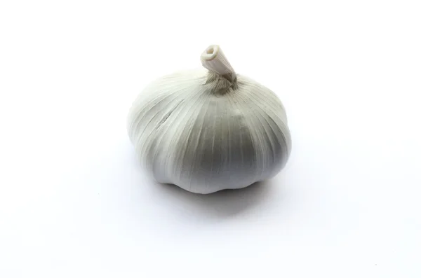 Σκόρδο απομονωμένο στο λευκό φόντο — Φωτογραφία Αρχείου