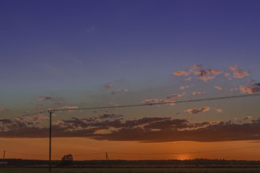 Mavi, kırmızı ve yeşil