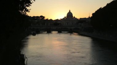 Roma'da günbatımı