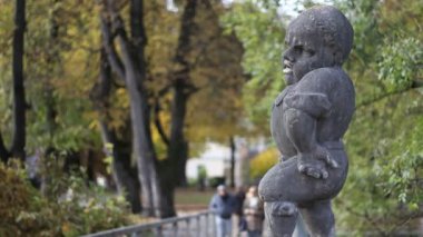 cüce heykelleri, salzburg