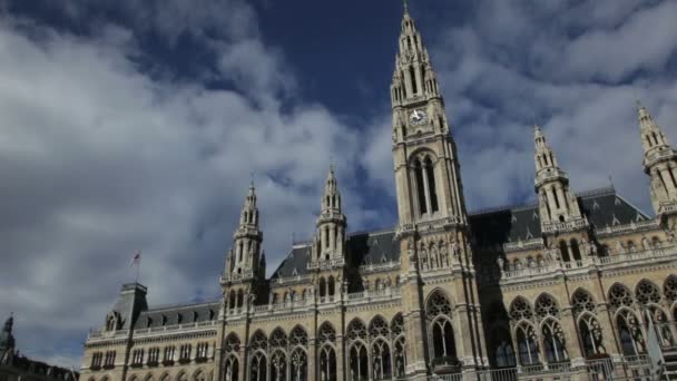 市政厅维也纳 — 图库视频影像