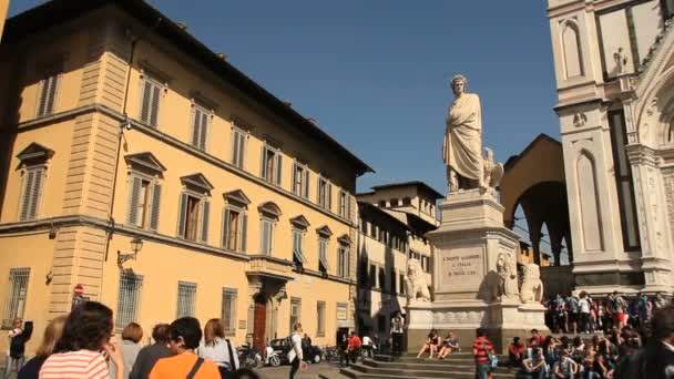 Statue de Dante Alighieri — Video