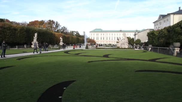 Palácio Mirabell, Salzburgo — Vídeo de Stock