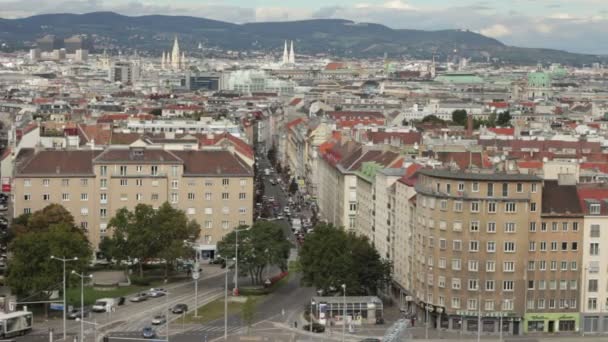 Wenen stadsgezicht — Stockvideo