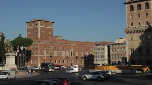 Piazza Venezia — Vídeo de stock