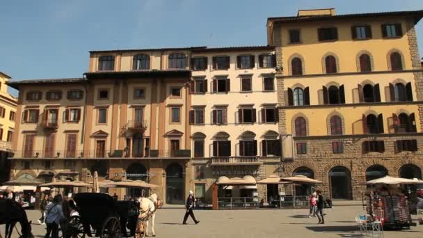 Florence, Italië — Stockvideo