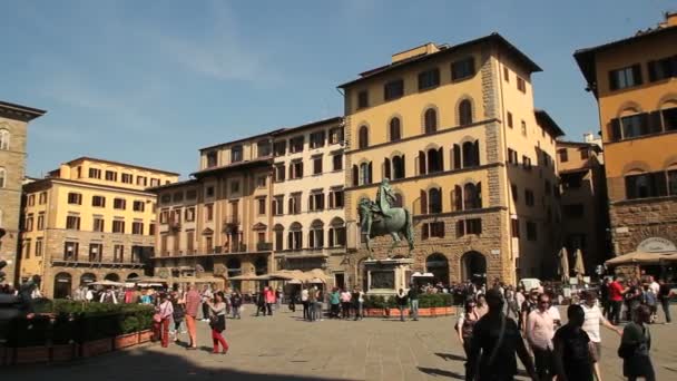 Florence, Italië — Stockvideo