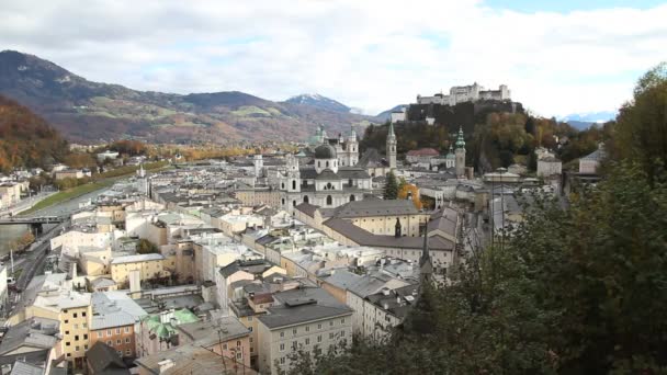 Salzburg — Stockvideo