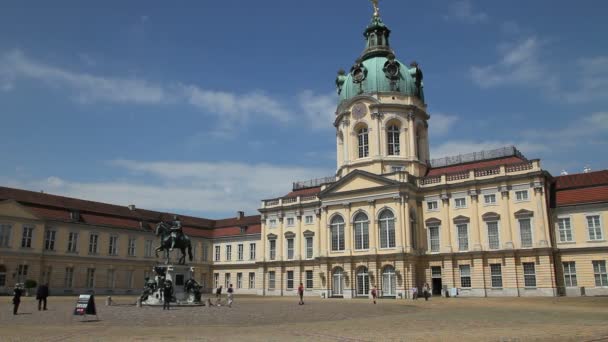 Palác Charlottenburg, Berlín — Stock video