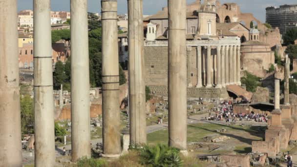 Imperial Fora, Rome — Wideo stockowe