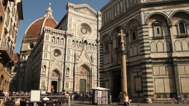 Floransa Duomo — Stok video