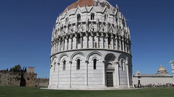 Piazza dei Miracoli — Video Stock