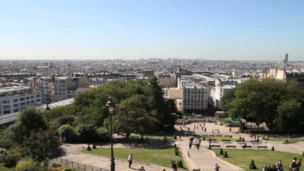 Panoramę Paryża — Wideo stockowe