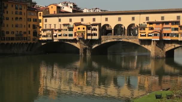 Ponte Vecchio, Florence — Stockvideo