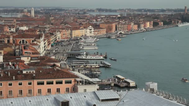 Venedig stadsbild — Stockvideo