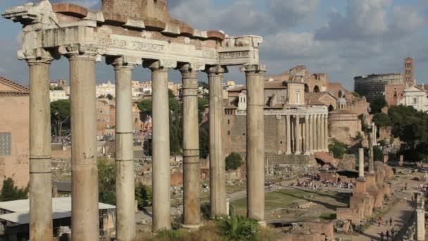 Imperial Fora, Roma — Vídeo de Stock