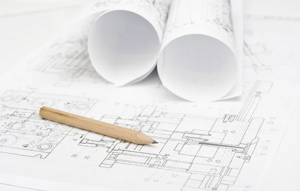 Technical Drawing — Stock Photo, Image