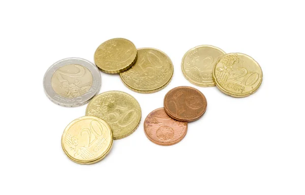 Euro Coins — Stock Photo, Image