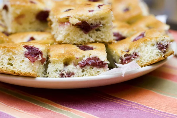 Bolo de cereja — Fotografia de Stock