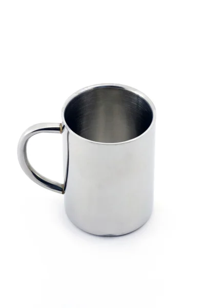 Metal mug — Stock Photo, Image