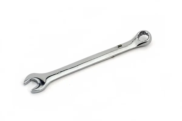 Wrench on white background — Stock Photo, Image