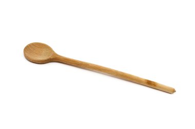 İzole tahta kaşık