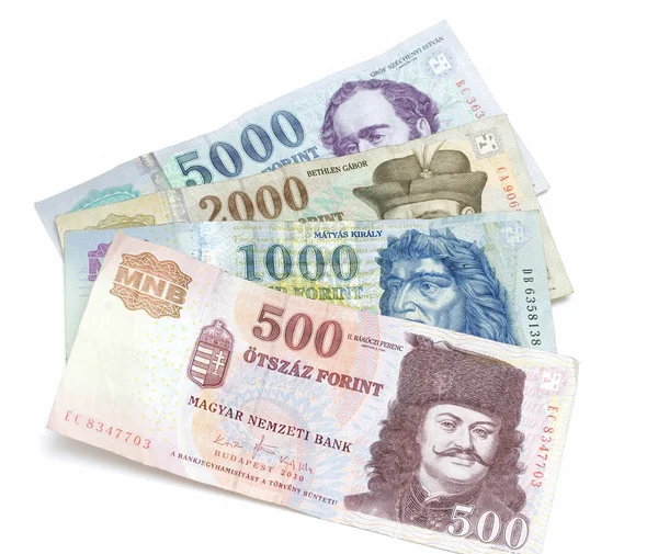 Hungarian Forint Banknotes — Stock Photo, Image