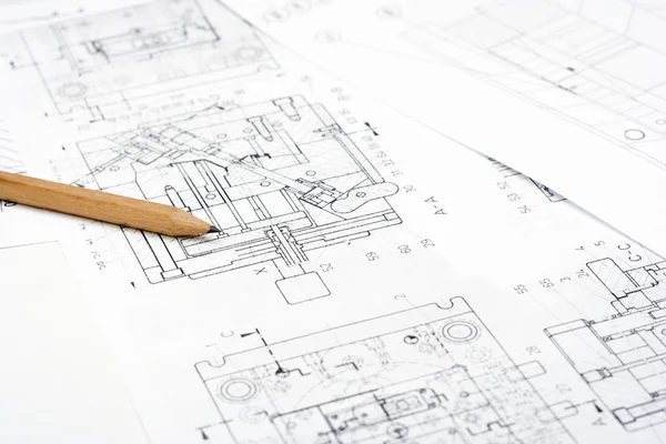 Technical Drawing — Stock Photo, Image