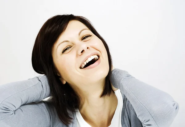 Young women smiling — Stock Photo, Image