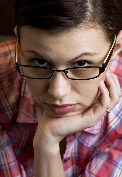 Thoughtful young woman — Stock Photo, Image