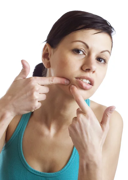 Pimple — Stock Photo, Image