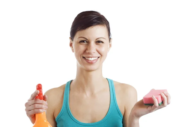 Cleaning women — Stock Photo, Image