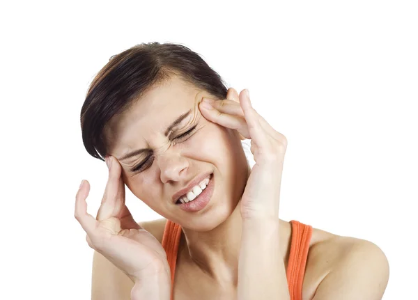 Dor de cabeça aguda — Fotografia de Stock