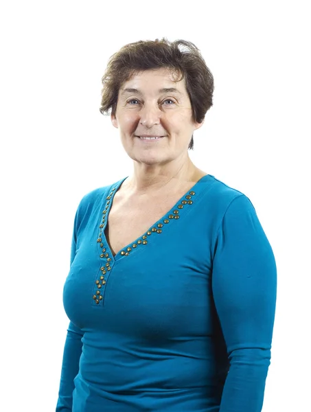 Mutlu olgun kadın
