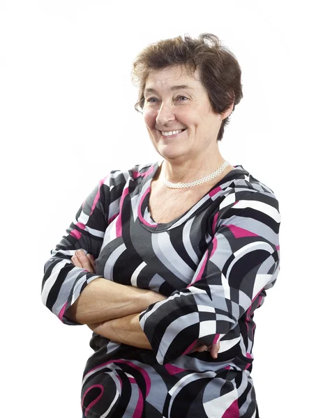 Mutlu olgun kadın