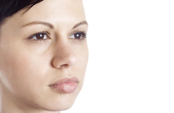 Cara de mujer joven — Foto de Stock