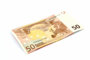 Euro banknot