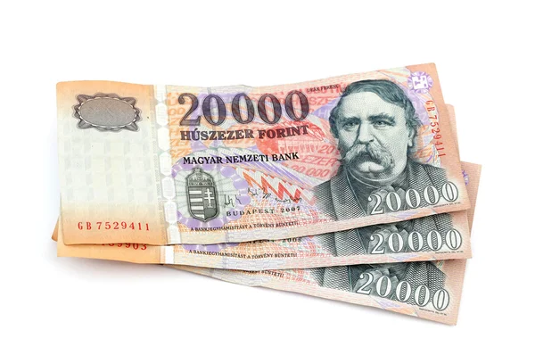 Hungarian Forint Banknotes — Stock Photo, Image