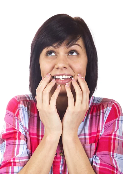 Verrast jonge vrouwen — Stockfoto