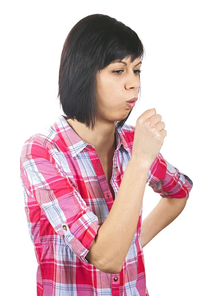 Coughing — Stock Photo, Image