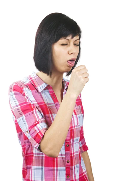 Coughing — Stock Photo, Image