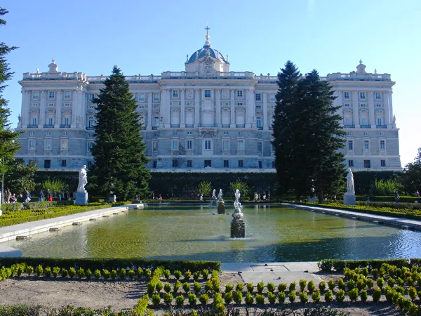 Koninklijk Paleis - madrid — Stockfoto