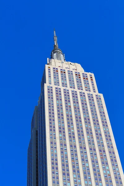 Uitzicht op het empire state building - new york — Stockfoto