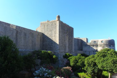 Dubrovnik duvarların - Hırvatistan
