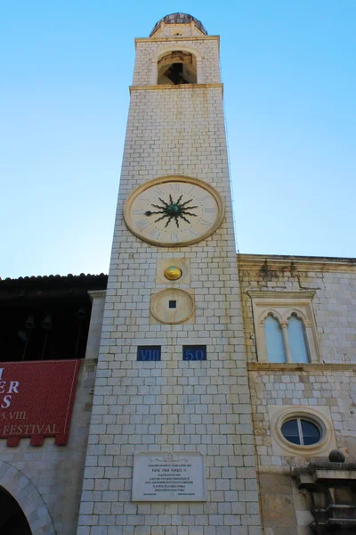 Bell Tower - Dubrovnik — Stock Photo, Image