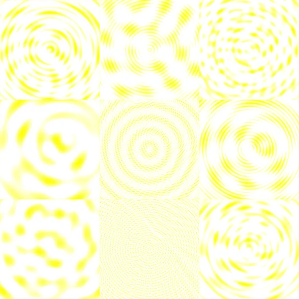 Інвазивний хвилі тло – жовто & білий — стокове фото