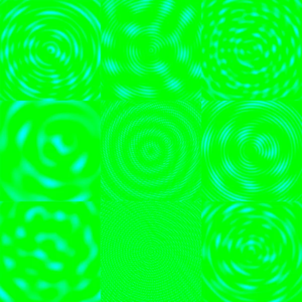 Інвазивний хвилі фон - Azur & зелений — стокове фото